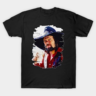 Johnny paycheck \\ Brush Art T-Shirt